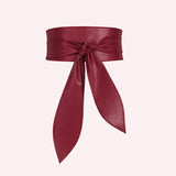 Soft Leather Women Belt New Fashion Lady Elegant Wide Plush Velvet Belts High Quality Luxury Accessories Unbuckled Belt daiiibabyyy