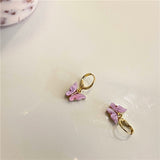 Dorp Earrings for Women Fashion Sweet Butterfly Earrings 2022 New Style Simple Light Jewelry Accessories Wholesale daiiibabyyy