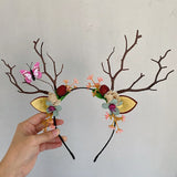 Christmas Style Antler Headband Christmas Party Headwear Hair Accessories Easter Stage Show Photo Prop For Kids Adult daiiibabyyy