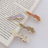 Korean Distressed Vintage Hairpin2021 New Irregular Pattern Hairpin For Women Girls Fashion Personality Bangs Clip Duckbill Clip daiiibabyyy