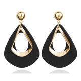 2021 New Fashion Simple Earrings For Women Exaggerated Wild Stone Geometric Shapes Marble Jewelry Gifts Banquet Girls daiiibabyyy