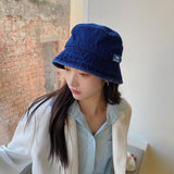Washed Cowboy Fisherman's Hat women Outdoor Sun Hat Four Seasons Section Fashion wild Bucket Hats casquette