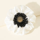 Daiiibabyyy Women Hair Bun Stain Scrunchies Hair Claw Horsetail Buckle Hair Clip Bird Nest Expanding Female Ponytail Holder Hair Accessories