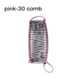 Daiiibabyyy Woman Hair Comb Banana Hairpin Fashion Simple Black Oval PE Plastic Hairpin Vertical Clip Ponytail Holder Hair Accessories