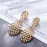 Fashion Earrings for Women Statement Gold Color Jewelry Suspension Earrings Dangle Pendientes orecchini brincos Hanging Modern daiiibabyyy