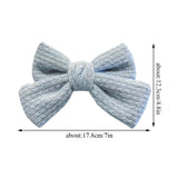 New Fashion Girl Wool Knitted Big Bow Hairpin  Ladies Hair Accessories Knitted Hairpin Hairpin Knitted Hairpin Hair Accessories daiiibabyyy