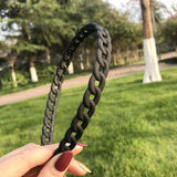 Unisex Alice Hairband Headband Men Women Sports Hair Band Hoop Metal Hoop Double Bangs Hairstyle Hairpin Hair Accessories daiiibabyyy