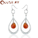 Dangle Earrings for Women Fashion Silver Color Trendy Vintage Jewelry Wholesale Hanging Pendientes brincos New Arrival daiiibabyyy