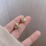 2021 New Temperament Fashion Earrings For Women Luxurious Simulation Pearl Retro Ins Earrings Exquisite Trend Jewelry Gift Party daiiibabyyy
