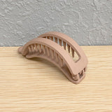 1PC Matte Banana Hair Clips for Women Hairpin Korean Hairclips Hair Barrette Ponytail Holder Girls Hair Accessories Hairgrips daiiibabyyy