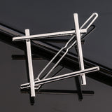 Chic Metal Geometric Hair Clip Round Triangle Barrettes Hairpin Barrette Hair Claws Women Girls Fashion Hair Accessories Gifts daiiibabyyy