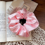 Daiiibabyyy Women Hair Bun Stain Scrunchies Hair Claw Horsetail Buckle Hair Clip Bird Nest Expanding Female Ponytail Holder Hair Accessories