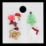 Classic Cartoon Christmas series Brooches Christmas Tree Bell Snowmen Santa Claus Arylic Lapel Pins Badges Jewelry dropshipping daiiibabyyy