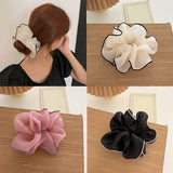 1PCS Tulle Organza Hair Ties Hair Accessories Oversized Mesh Scrunchies Ponytail Holder Hair Rope Soft Elastic Hair Rubber Band daiiibabyyy
