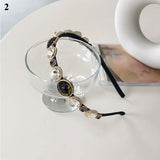 Designer Headbands For Women Hair Accessories Tiara With Stone Gem Diademas Para El Pelo Mujer повязка на голову Tiara De Cabelo daiiibabyyy
