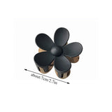 Sweet Sunflower Shark Clip Creative Hair Accessories Charm Contrast Flower Hair Clips Crab Chic Headdress Lady Hair Styling Tool daiiibabyyy