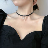 Necklace for Women Simple Pearl Neck Chain  New Fashion Luxury Short Clavicle Jewelry Accessories Wholesale daiiibabyyy