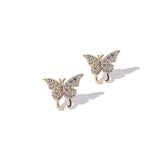 Earrings for Women Korean Fashion Butterfly Earrings Simple and Lovely  Jewelry Accessories Wholesale daiiibabyyy
