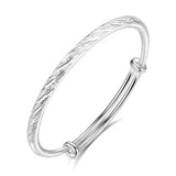 Trendy Silver Plated Letter Bracelet Female Simple Young Style Fashion Jewelry Women Bangles Gift for Girlfriend Party Wedding daiiibabyyy