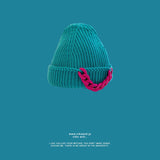 Winter Hat For Women Fashion Warm Beanie Hats Women Solid Adult Cover Head Cap daiiibabyyy