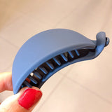 1PC Matte Banana Hair Clips for Women Hairpin Korean Hairclips Hair Barrette Ponytail Holder Girls Hair Accessories Hairgrips daiiibabyyy