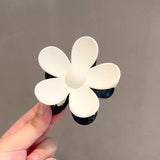 Sweet Sunflower Shark Clip Creative Hair Accessories Charm Contrast Flower Hair Clips Crab Chic Headdress Lady Hair Styling Tool daiiibabyyy