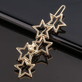 Chic Metal Geometric Hair Clip Round Triangle Barrettes Hairpin Barrette Hair Claws Women Girls Fashion Hair Accessories Gifts daiiibabyyy