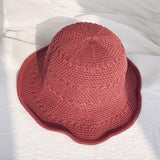 Summer Sun Hats For Women Straw Sun Hat Lady Girls Soft Panma Beach Hat Floppy Female Travel Folding Chapeu daiiibabyyy