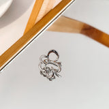 Daiiibabyyy Punk Fairy Clip Earrings For Women Goth Irregular Flower Metal Ear Cuffs Unusual Design No Piercing Earrings Korean Fashion