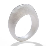 2022 New Colorful Transparent Acrylic Irregular Chain Rings Geometric Square Round Rings Set For Women Daily Wear Jewelry daiiibabyyy