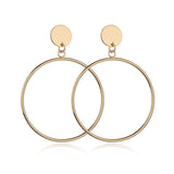 2021 New Fashion Simple Earrings For Women Exaggerated Wild Stone Geometric Shapes Marble Jewelry Gifts Banquet Girls daiiibabyyy