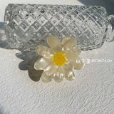 New Design French Acetic Daisy Tulip Sunflower Rose Lips Face Hair Clip Claws Palm Flower Hairpin for Women Hair Accessories daiiibabyyy