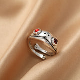 Trendy Gold Sliver Color Chain Rings Set For Women Fashion Geometric Star Moon Ball Heart Ring 2022 Party Jewelry daiiibabyyy