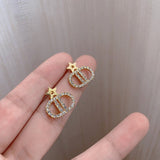 2021 New Temperament Fashion Earrings For Women Luxurious Simulation Pearl Retro Ins Earrings Exquisite Trend Jewelry Gift Party daiiibabyyy
