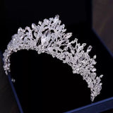 Bridal Jewelry Sets Rhinestone Crowns and Tiaras Necklace Sets for Women Wedding Jewelry Sets Bride Wedding Dubai Jewelry Set daiiibabyyy