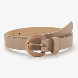 Women Candy Color Waist Strap Thin Belt Pants Jean Waist Belt Alloy Pin Buckle Waistbands Pu Leather Adjustable Belts For Dress daiiibabyyy