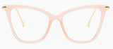 2022 Cat Eye Glasses Clear Frame Women Fashion Transparent Myopia Optical Glasses Frame Cat Eyeglasses Frames female Spectacle