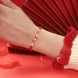 Fashion New Retro Double Bell Bracelet Silver Color Adjustable Bangle Jewelry For Women Girlfriend Birthday Party Gift daiiibabyyy