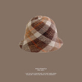 2022 New Autumn and Winter New Wool Fisherman Hat Hat Female Fashion Color Wild Painter Hat Wool Hat Tide daiiibabyyy