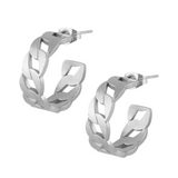 Lost Lady New Fashion Hoop Earrings Butterfly Ring-Shaped Ladies Earrings Jewelry Wholesale Direct Sales daiiibabyyy