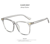 Daiiibabyyy Square Anti Blue Light Glasses Women Computer Gaming Men Blocking Blue-ray Lunettes De Sol Clear Eye glasses Spectacles Frames