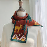 New Fashion Winter Scarf Women Cashmere Warm Pashmina Foulard Lady Christmas Scarves Thick Soft Bufanda Shawls Wraps daiiibabyyy