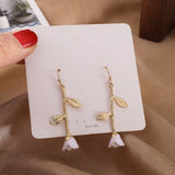 2022 new fashion retro flower series earrings jewelry, creative lovely woman foe earrings Korea jewelry wholesale party gifts daiiibabyyy