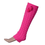 Women Girl Knit Winter Leg Warmer Socks Japanese Loose Style Lady Sock Boots Knee Stockings Candy Leggings Warm Heap Heap Socks daiiibabyyy