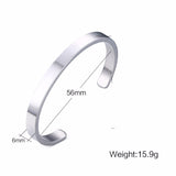 Daiiibabyyy Bangle Bracelet Men, Cuff Bracelets, Stainless Steel Bracelet, Dainty Brazalets, Minimalist Bracelet Jewelry, Cuffs Bangles