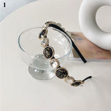 Designer Headbands For Women Hair Accessories Tiara With Stone Gem Diademas Para El Pelo Mujer повязка на голову Tiara De Cabelo daiiibabyyy