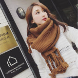 Oversize Winter Scarf for Women Wool Scarves Soft Warm Handmade Winter Poncho Black Men's Cashmere Scarfs Female Shawl Pashmina daiiibabyyy