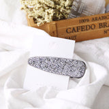 Hair Clip for Women Fashionable Crystal Hairpin Simple Geometric Water Drop Hair Accessories Jewelry Wholesale daiiibabyyy