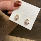 Vintage Gold Checkerboard Round Stud Earrings For Women Elegant Korean Geometric Metal Statement Earring Trend Jewelry Gifts daiiibabyyy