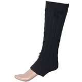 Women Girl Knit Winter Leg Warmer Socks Japanese Loose Style Lady Sock Boots Knee Stockings Candy Leggings Warm Heap Heap Socks daiiibabyyy